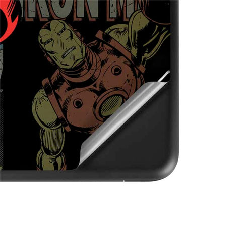 Marvel Classic Comics Iron Man Action Vintage Google Pixelbook Go Skin
